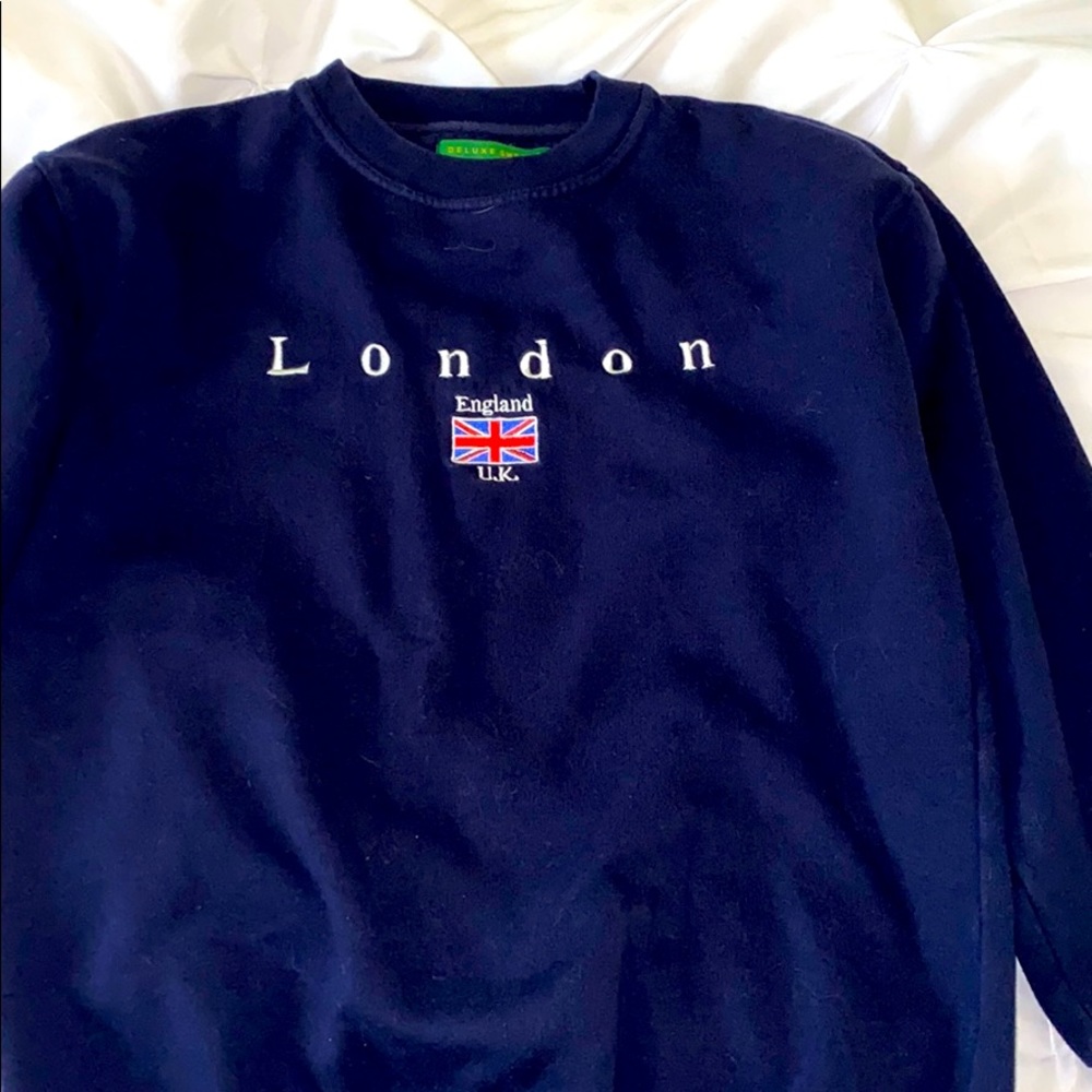 vintage London crew neck sweatshirt